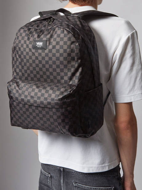 Sac à Dos 1 Compartiment Vans Noir backpack VN000H4X vue secondaire 1