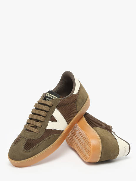 Sneakers En Cuir Victoria Vert women 1126220 vue secondaire 2