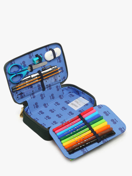 Trousse Rempli 1 Compartiment Daydream Boys Jeune premier Vert daydream boys B vue secondaire 2