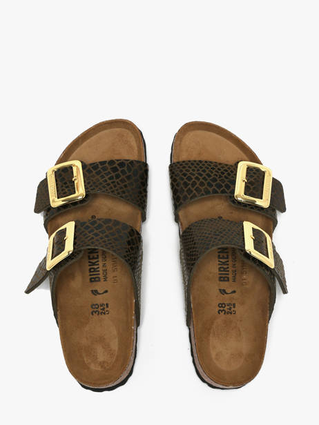 Mules Sydney Birkenstock Vert women 1030888 vue secondaire 3