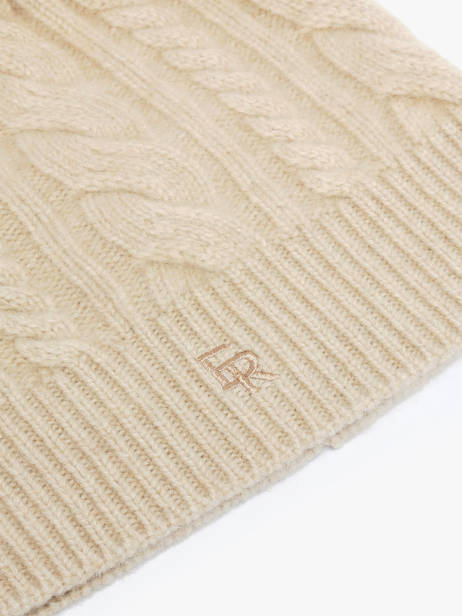 Bonnet Cachemire Sierra Etrier Beige sierra ESIE430U vue secondaire 2