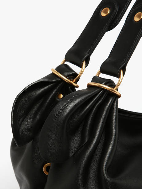 Sac Le Kate Cuir Gerard darel Noir studio DCSA2457 vue secondaire 5