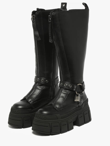 Bottes à Talon Buffalo Noir women 1270131 vue secondaire 1
