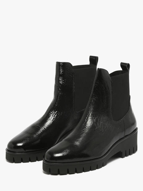 Chelsea Boots En Cuir Myma Noir women 8500 vue secondaire 1