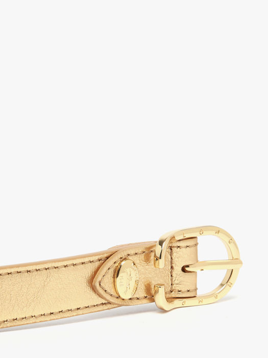 Longchamp Le pliage xtra gold Ceinture Or