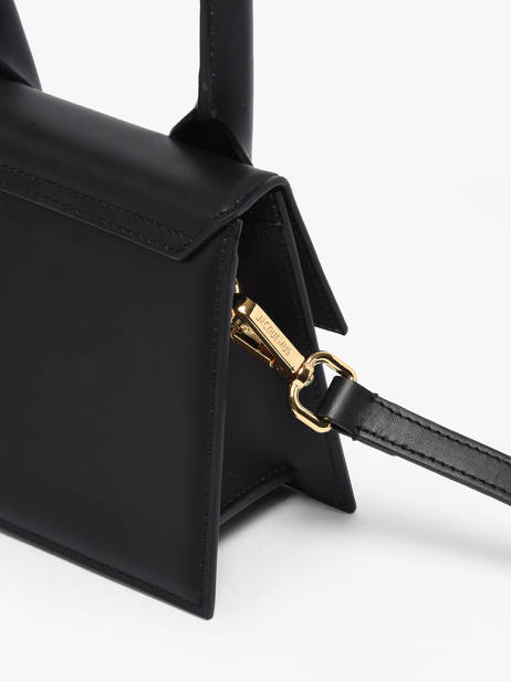 Sac Bandoulière D'occasion Chiquito Moyen Cuir Jacquemus Noir second life 1566432 vue secondaire 3