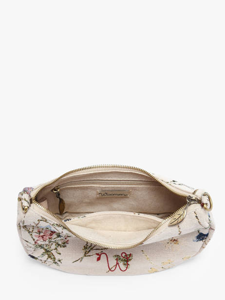 Sac Bandoulière Alocasia Coton Woomen Beige alocasia WALO18 vue secondaire 3