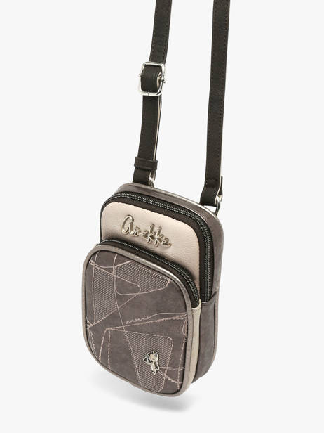 Sac Bandoulière Auralis Anekke Marron auralis 42813907 vue secondaire 2