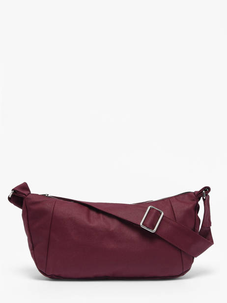 Sac Bandoulière Charlito Waxed Coton Recyclé Rivedroite Rouge waxed CHARIWAX vue secondaire 4