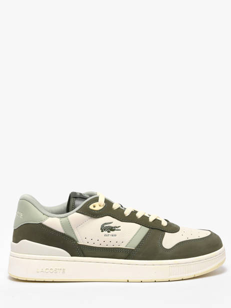 Sneakers En Cuir Lacoste Vert men 1SMA0100