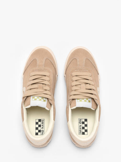 Sneakers En Cuir No name Beige women ACEZ0404 vue secondaire 3