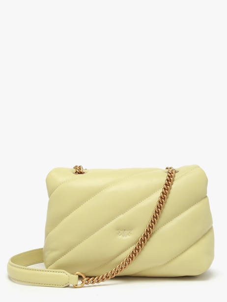 Sac Bandoulière Love Bag Puff  Pinko Vert love bag puff A0F2 vue secondaire 5