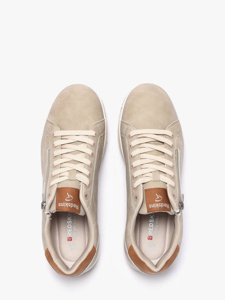 Sneakers Redskins Beige men GOBAT vue secondaire 3