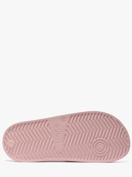 Claquettes Sun68 Rose women X3621039 vue secondaire 4
