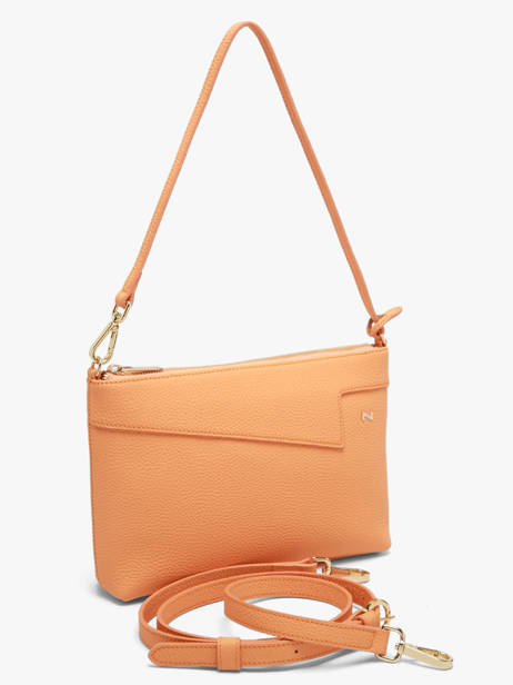 Sac Bandoulière Palma Cuir Nathan baume Orange nathan 27 vue secondaire 2