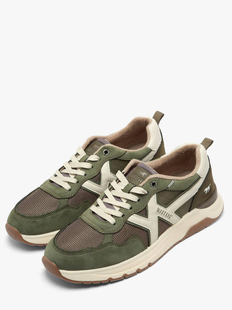Sneakers Mustang Vert men M0291005 vue secondaire 1