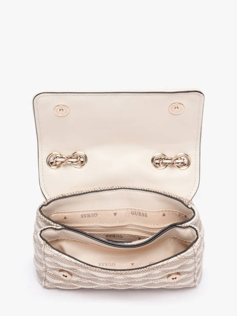 Sac Bandoulière Giully Guess Beige giully AG967374 vue secondaire 3