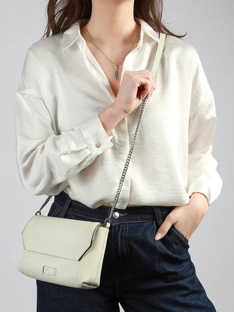 Sac Bandoulière Ninon Soft Cuir Lancel Blanc ninon A14030 vue secondaire 1