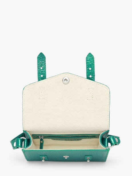 Sac Bandoulière Mini Indispensable Star Cuir Paul marius Bleu star MINISTA vue secondaire 3