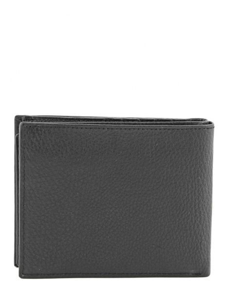 Portefeuille Cuir Crinkles Gris caviar 14023 vue secondaire 2