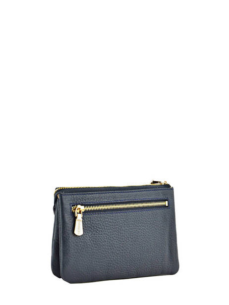 Portefeuille Caviar Cuir Crinkles Bleu caviar 14196 vue secondaire 2