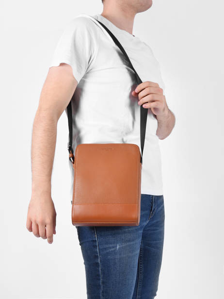 Sac BandouliÃ¨re Raphael Cuir Le tanneur Marron raphael TRAP2200 vue secondaire 1