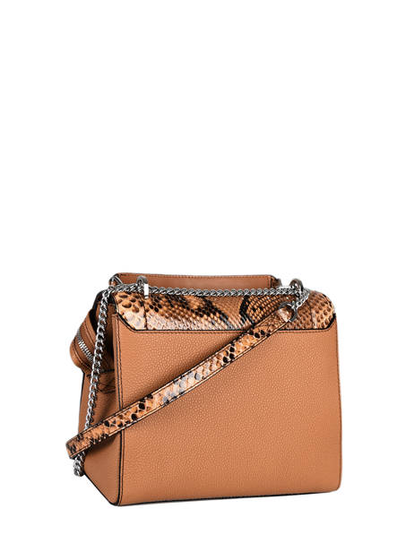 Sac Ã  Main M Ninon Python Lancel Marron ninon A09370 vue secondaire 5