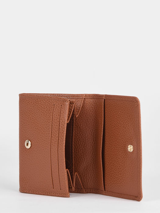 Longchamp Le foulonné Porte-monnaie Marron