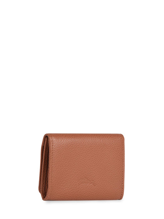 Longchamp Le foulonné Porte-monnaie Marron