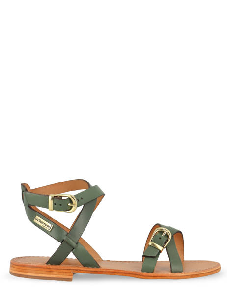 Sandales Hepana En Cuir Les tropeziennes Vert women HEPANA vue secondaire 1