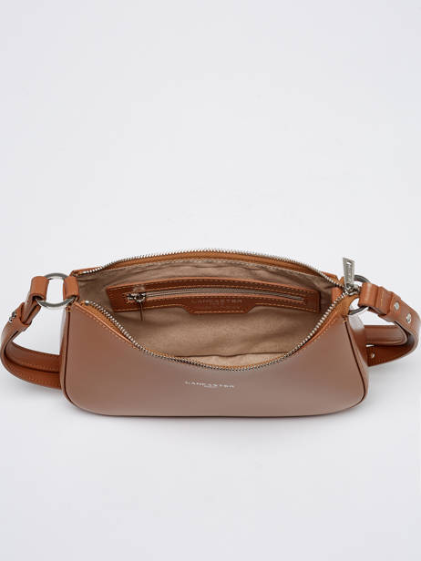 Sac BandouliÃ¨re Suave Cuir Lancaster Beige suave ace 22 vue secondaire 3