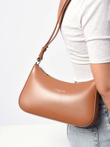 Sac BandouliÃ¨re Suave Cuir Lancaster Beige suave ace 22 vue secondaire 1