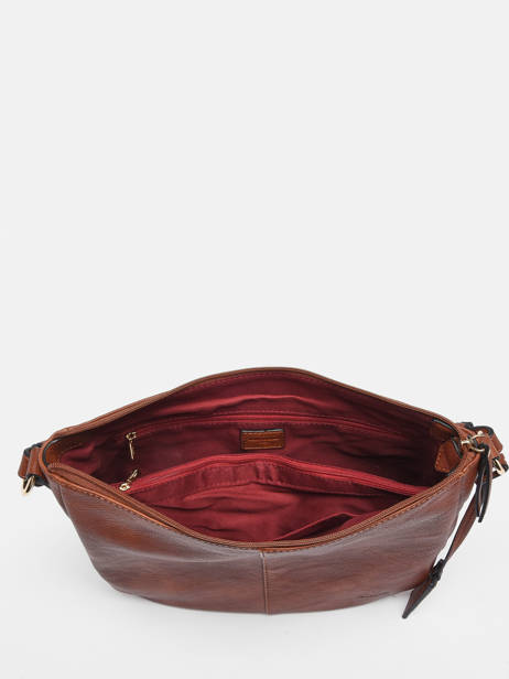 Sac Bandoulière Toscane Hexagona Marron toscane 579737 vue secondaire 3