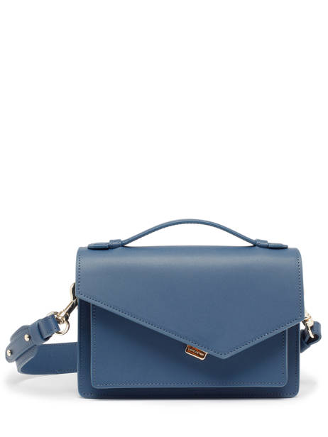 Sac BandouliÃ¨re ZoÃ© Cuir Lancaster Bleu zoe 10