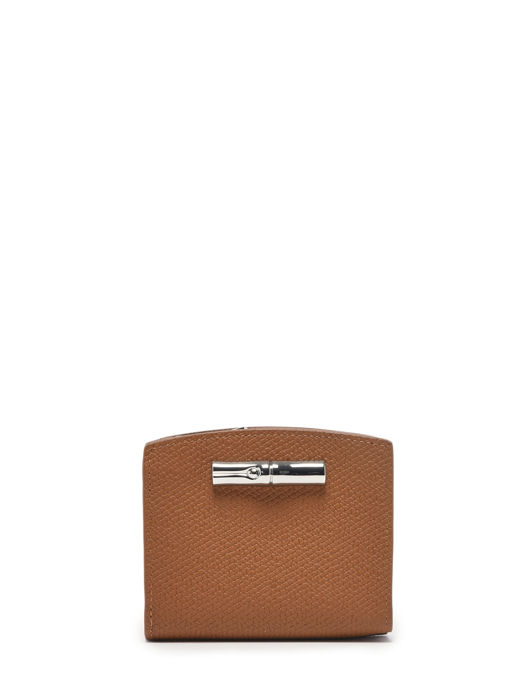 Longchamp Roseau Portefeuilles Marron