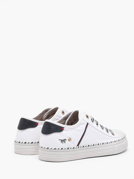 Sneakers  Mustang Blanc women 1376303 vue secondaire 1