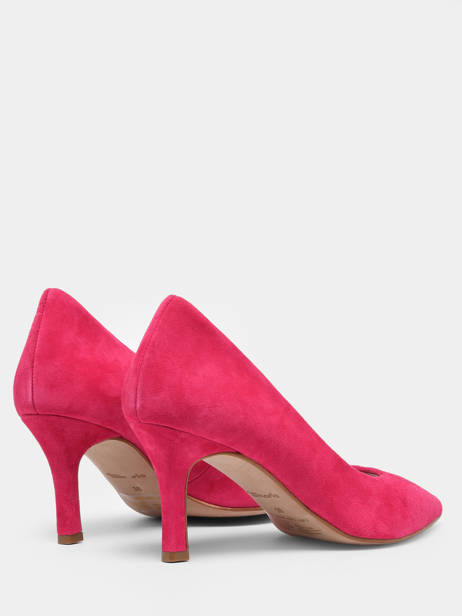 Escarpins Talon Aiguille En Cuir En Cuir Tamaris Rose women 20 vue secondaire 4