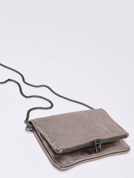 Sac Bandoulière Nine Cuir Milano Marron nine NI22112N vue secondaire 2
