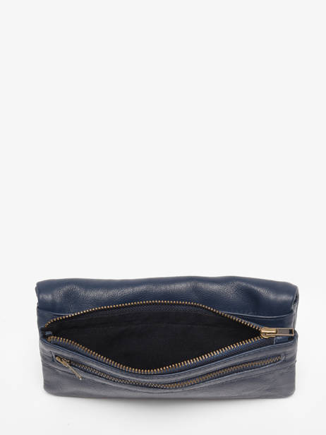 Portefeuille Cow Cuir Basilic pepper Bleu cow BCOW96 vue secondaire 2