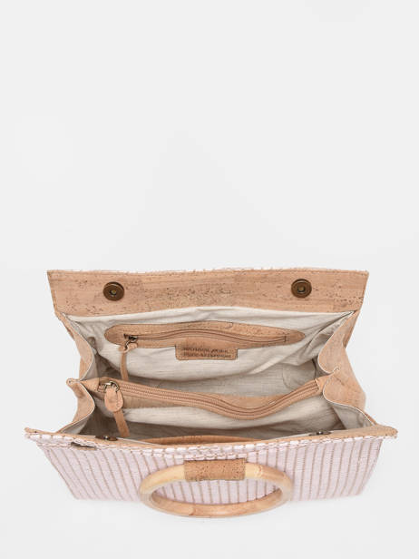 Sac PortÃ© Main Eclipte Cheron Woomen Rose eclipe cheron WECH02 vue secondaire 3