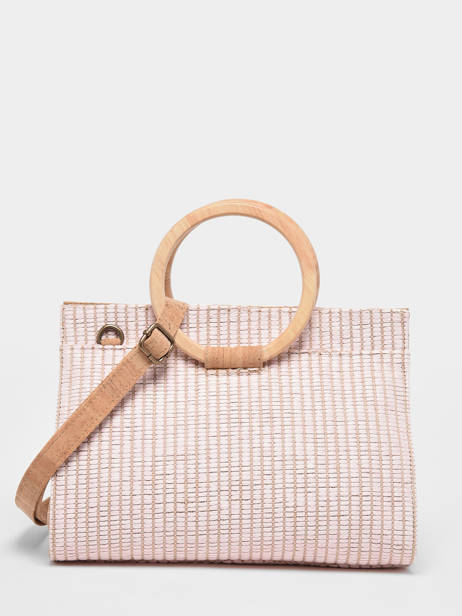 Sac PortÃ© Main Eclipte Cheron Woomen Rose eclipe cheron WECH02 vue secondaire 4