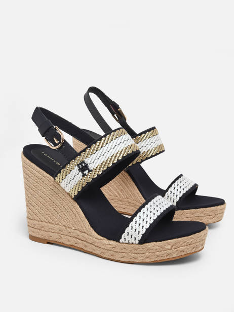 Sandales Semelle CompensÃ©e Tommy hilfiger Bleu women 7089DW6 vue secondaire 2