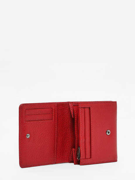 Portefeuille Cuir Yves renard Rouge foulonne 29402 vue secondaire 1