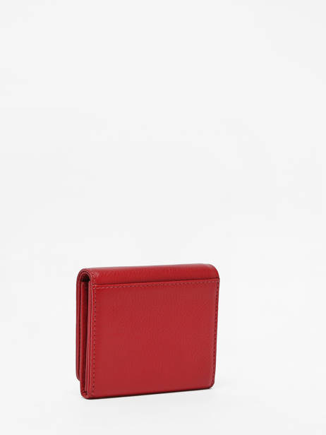 Portefeuille Cuir Yves renard Rouge foulonne 29402 vue secondaire 2