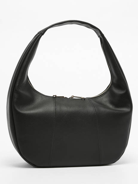 Sac PortÃ© Ã©paule Juliette Cuir Le tanneur Noir juliette TJET1410 vue secondaire 4