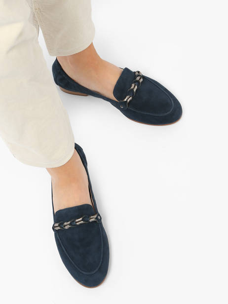 Mocassins Zanga En Cuir Mam'zelle Bleu women CSIRK28 vue secondaire 2
