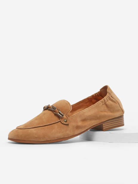 Mocassins Zanga En Cuir Mam'zelle Marron women CSIRK28 vue secondaire 1