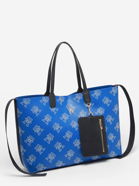 Sac PortÃ© Ã©paule Iconic Tommy Iconic Tommy Tommy hilfiger Bleu iconic tommy AW15133 vue secondaire 2
