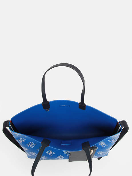 Sac PortÃ© Ã©paule Iconic Tommy Iconic Tommy Tommy hilfiger Bleu iconic tommy AW15133 vue secondaire 3