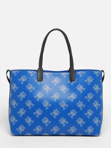 Sac PortÃ© Ã©paule Iconic Tommy Iconic Tommy Tommy hilfiger Bleu iconic tommy AW15133 vue secondaire 4